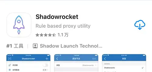 正版 Shadowrocket 识别示意图